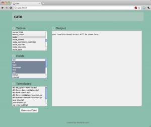 Select the desired table fields